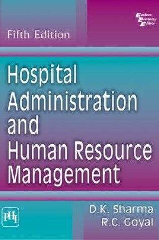 Cover of Hospital Administration and Human Resource Management