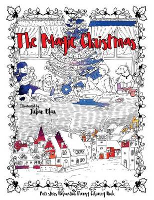 Book cover for The Magic Christmas Colouring Book