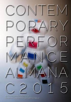 Book cover for Contemporary Performance Almanac 2015