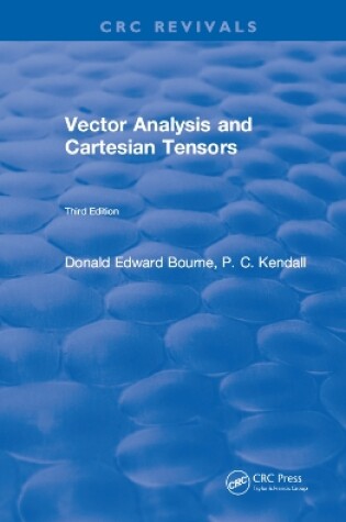 Cover of Vector Analysis and Cartesian Tensors