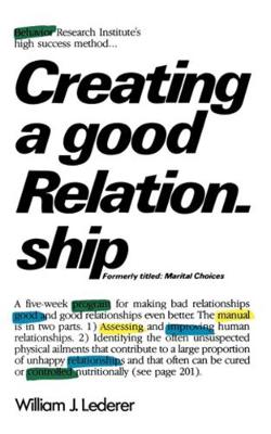 Book cover for Creating a Good Relationship