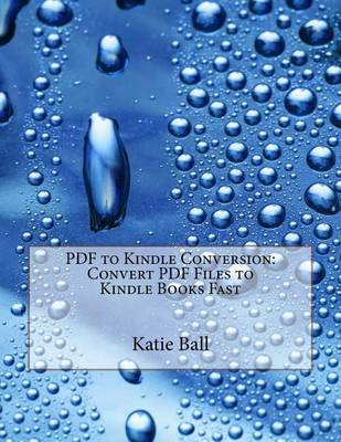 Book cover for PDF to Kindle Conversion