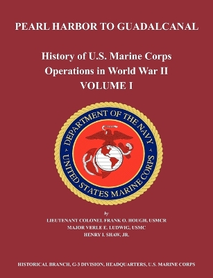 Book cover for History of U.S. Marine Corps Operations in World War II. Volume I