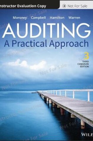 Cover of Auditing: A Practical Approach, 3rd Canadian Edition Evaluation Copy