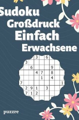 Cover of Sudoku Großdruck Einfach Erwachsene