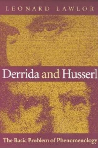Cover of Derrida and Husserl