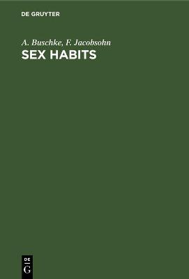 Cover of Sex Habits