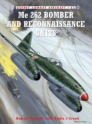 Book cover for Me 262 Bomber and Reconnaissance Units