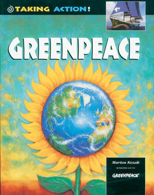 Book cover for Taking Action: Greenpeace Paperback