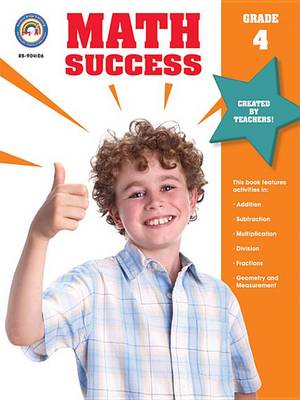 Book cover for Math Success, Grade 4