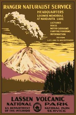 Book cover for Lassen Volcanic Park, Ca, USA Notebook