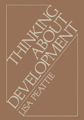 Book cover for Thinking about Development