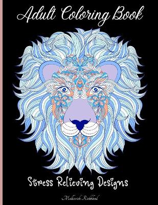 Book cover for Adult Coloring Book for Stress Relieve