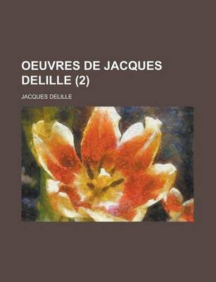 Book cover for Oeuvres de Jacques Delille (2)