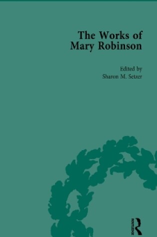 Cover of The Works of Mary Robinson, Part I Vol 3