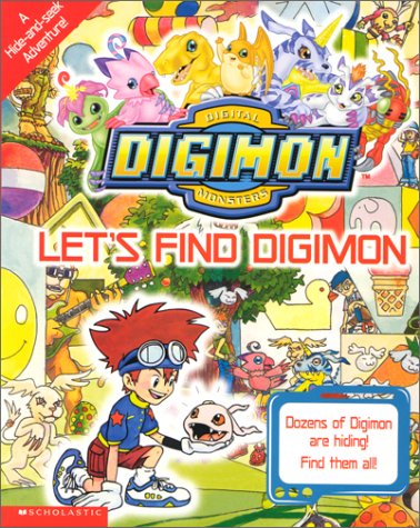 Book cover for Digimon: Let's Find Digimon