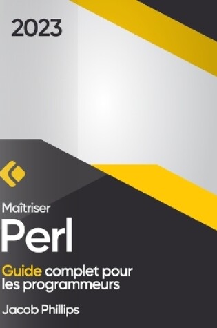 Cover of Maîtriser Perl