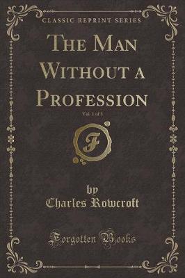 Book cover for The Man Without a Profession, Vol. 1 of 3 (Classic Reprint)