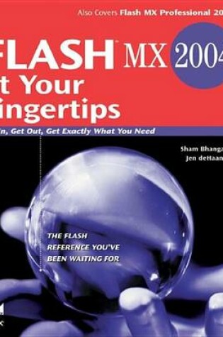 Cover of Flash MX 2004 at Your Fingertips