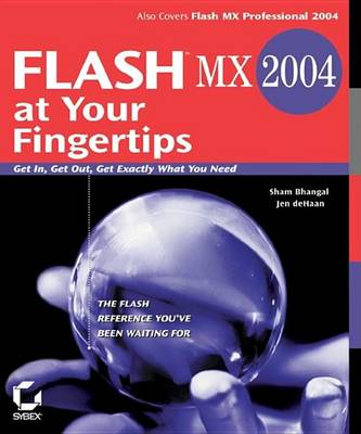 Book cover for Flash MX 2004 at Your Fingertips