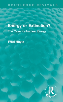 Cover of Energy or Extinction?