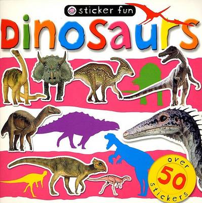 Book cover for Sticker Fun: Dinosaurs