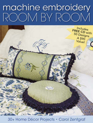 Book cover for Machine Embroidery Room by Room