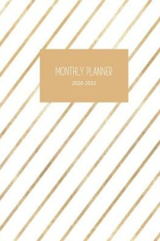 Cover of Monthly Planner 2020-2022