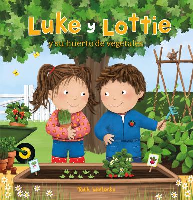 Cover of Luke y Lottie y su huerto de vegetales