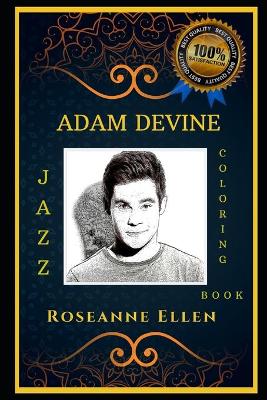Cover of Adam DeVine Jazz Coloring Book