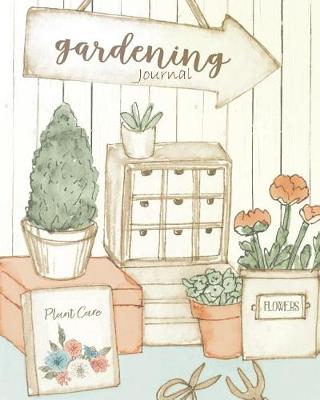 Book cover for Gardening Journal