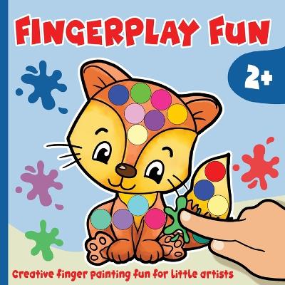 Book cover for Fingerplay Fun - Activity book for kids 2 - 5 years