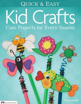 Book cover for Quick & Easy Kid Crafts