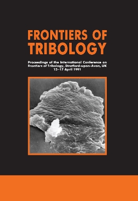 Book cover for Frontiers of Tribology