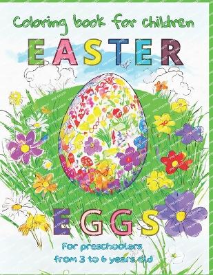 Cover of Coloring Pages For Children Easter eggs Easter