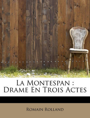 Book cover for La Montespan