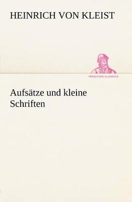 Book cover for Aufsatze Und Kleine Schriften