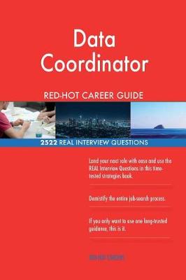 Book cover for Data Coordinator RED-HOT Career Guide; 2522 REAL Interview Questions