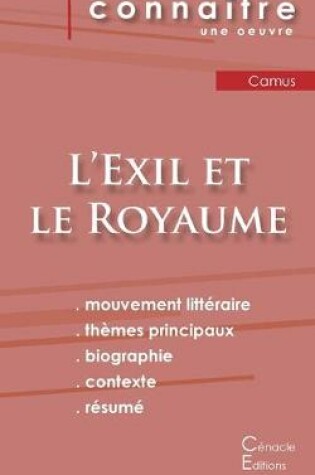 Cover of Fiche de lecture L'Exil et le Royaume (Analyse litteraire de reference et resume complet)