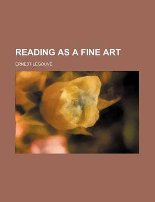 Book cover for Reading as a Fine Art