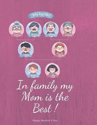 Book cover for In Family My Mom is the Best Happy Mother's Day