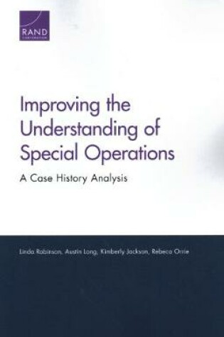 Cover of Improving the Understanding of Special Operations