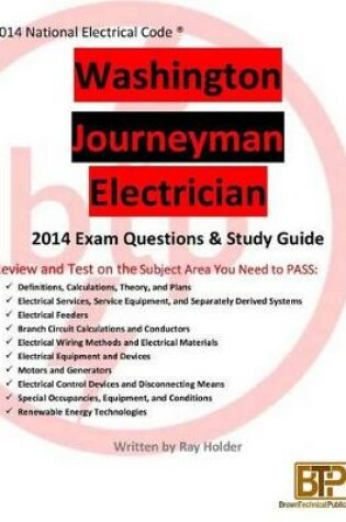 Cover of Washington 2014 Journeyman Electrician Study Guide