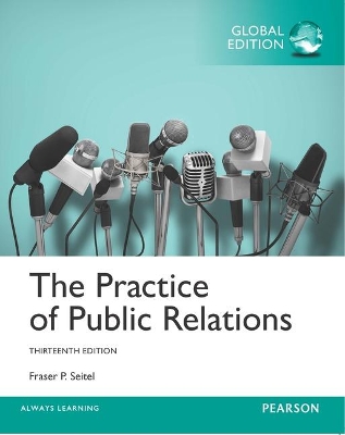 Book cover for Practice of Public Relations, The, Global Edition