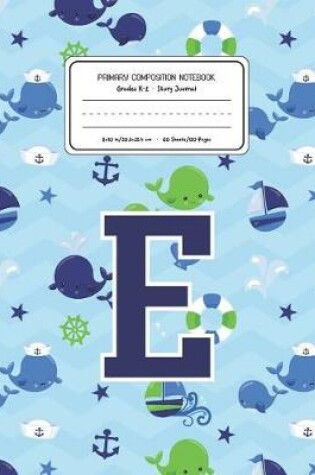 Cover of Primary Composition Notebook Grades K-2 Story Journal E