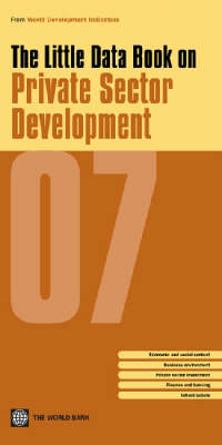 Book cover for Little Data Book on Private Sector Development 2007