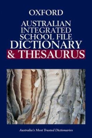 Cover of The Australian Integrated File Dictionary and Thesaurus