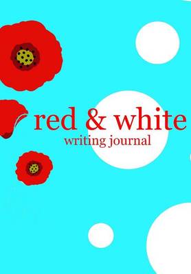 Book cover for Red & White Blank Journal