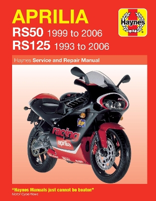 Book cover for Aprilia RS50 (99 - 06) & RS125 (93 - 06)