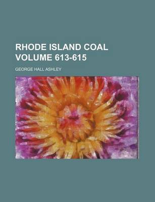 Book cover for Rhode Island Coal Volume 613-615